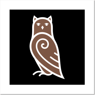 Forest Owl Posters and Art